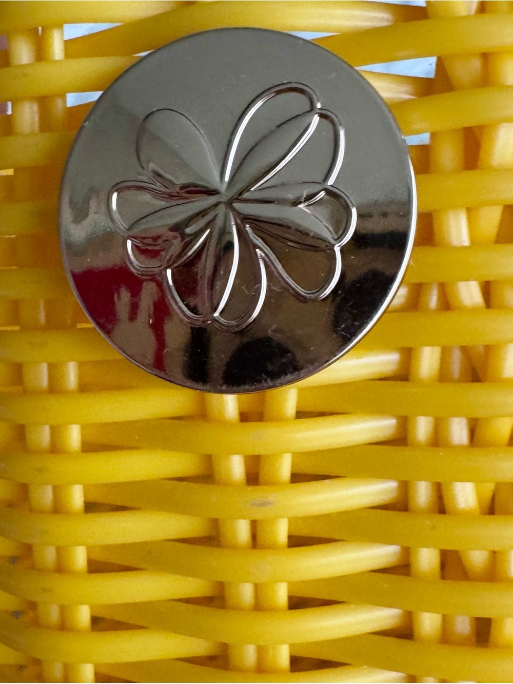 NWT Terez + Las Guanacas Recycled Handwoven Waterproof Banana Yellow Tassel Bag - Picture 8 of 10